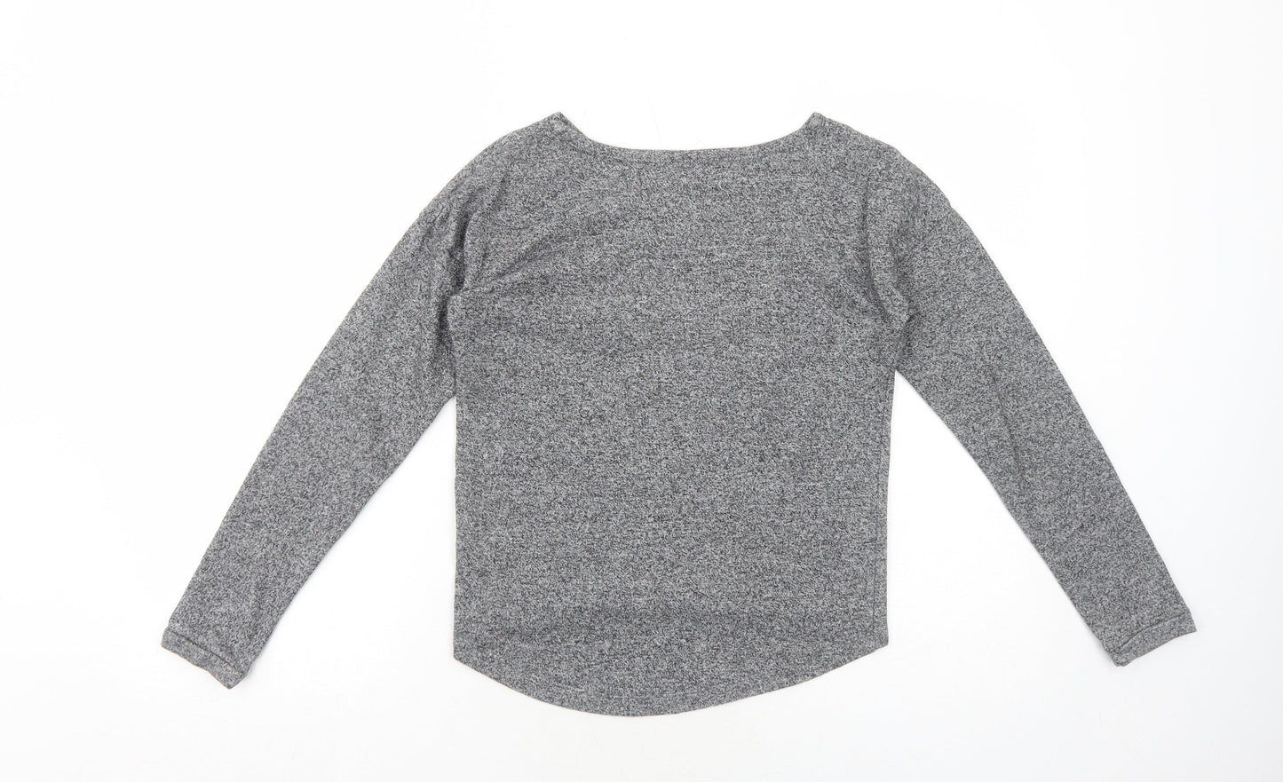 H&M Girls Grey Cotton Pullover Sweatshirt Size 10-11 Years Pullover