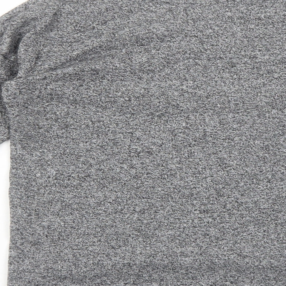 H&M Girls Grey Cotton Pullover Sweatshirt Size 10-11 Years Pullover