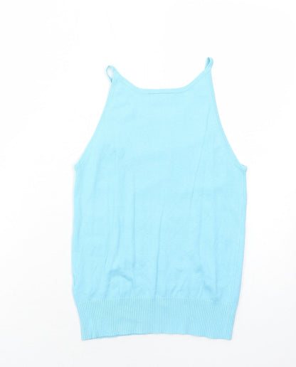 Womens UK Size 12 West One Blue Basic Tank