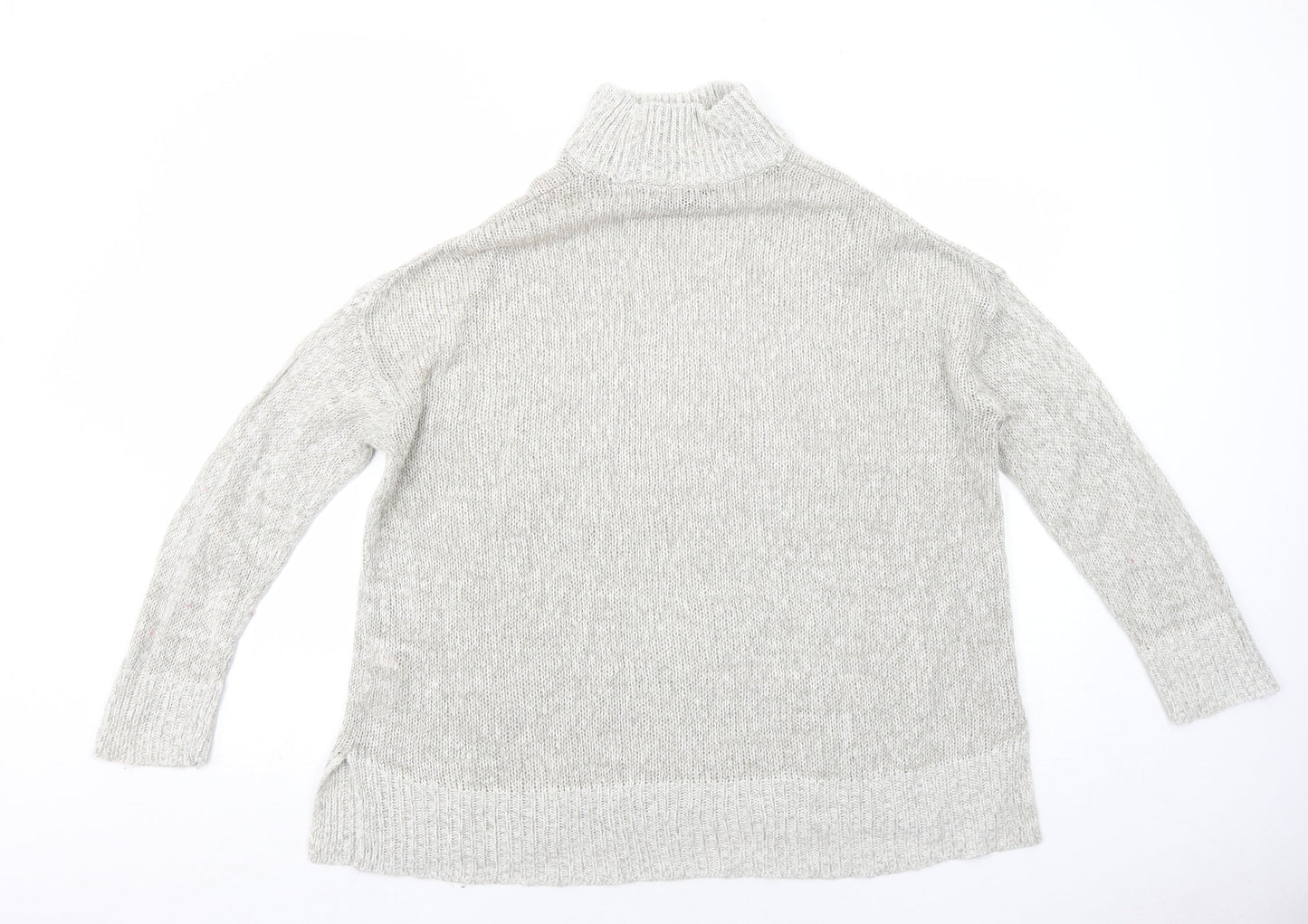 Womens UK Size L New Look Grey Pullover Jumper