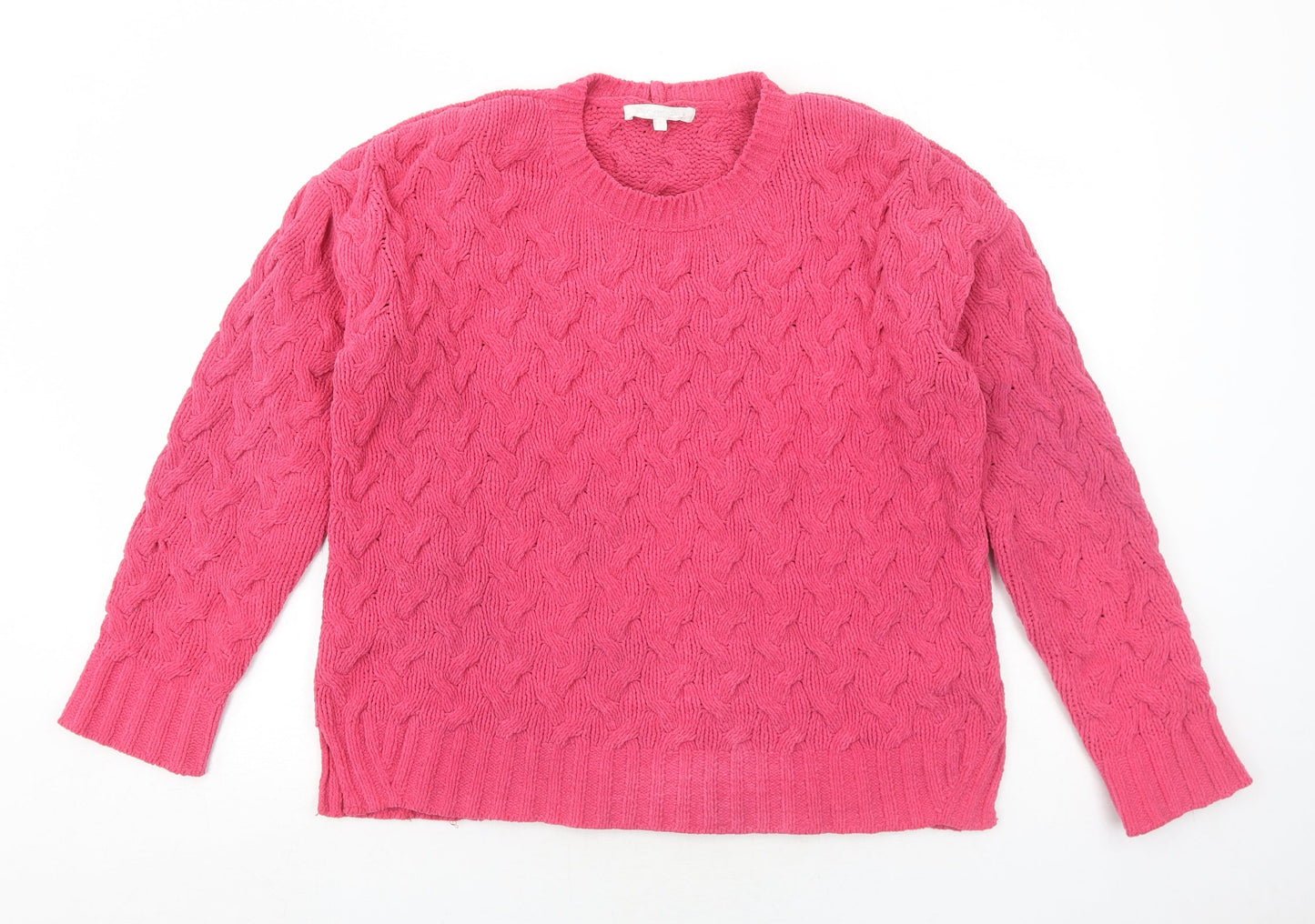 Womens UK Size S NEXT Pink Pullover Jumper