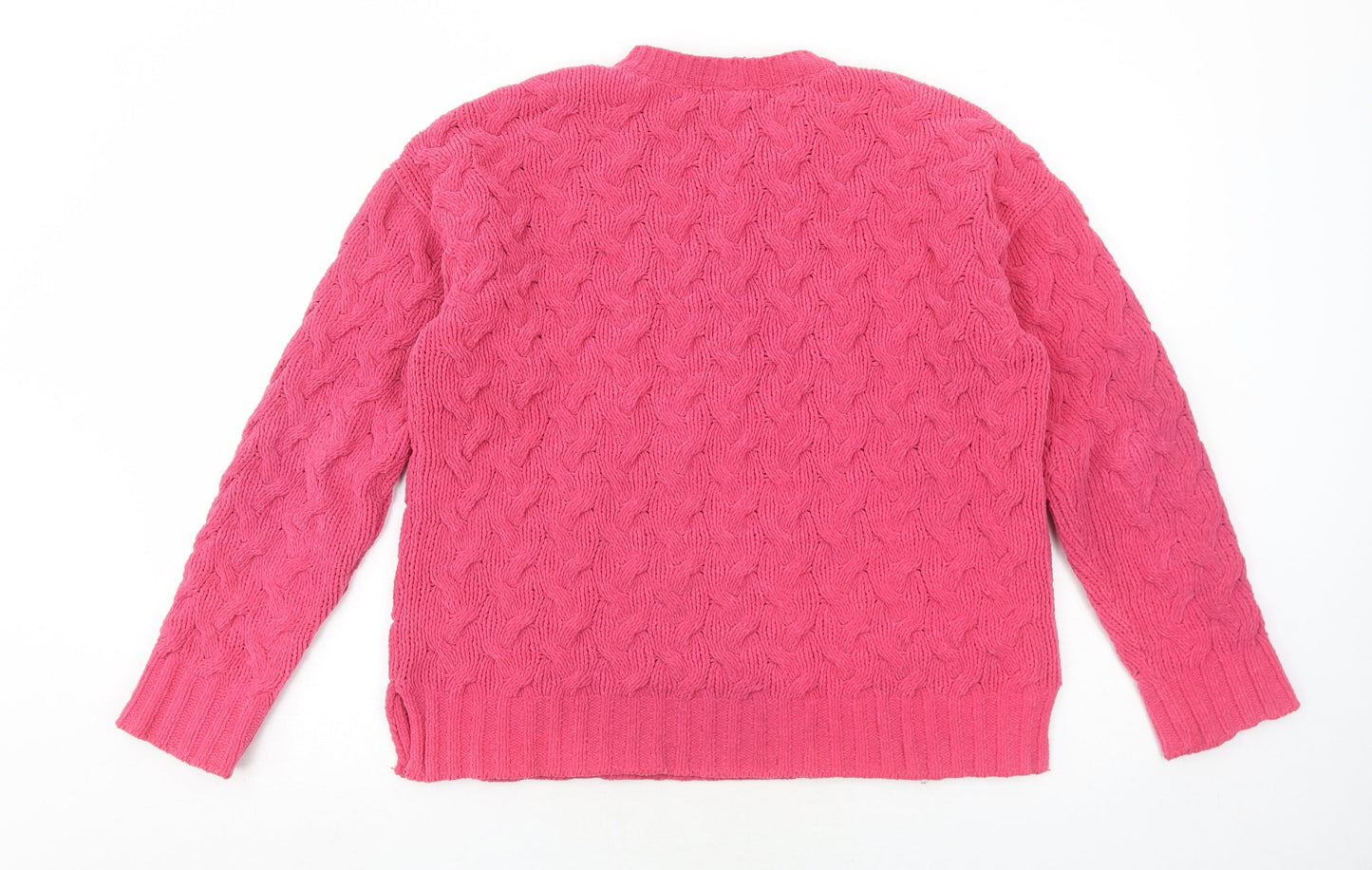 Womens UK Size S NEXT Pink Pullover Jumper
