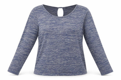 Womens UK Size L Mercer & Madison Blue Basic Blouse
