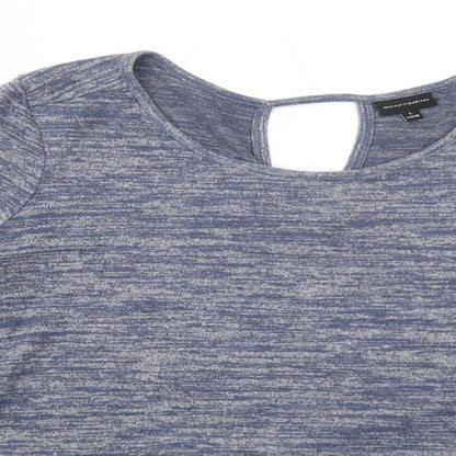 Womens UK Size L Mercer & Madison Blue Basic Blouse