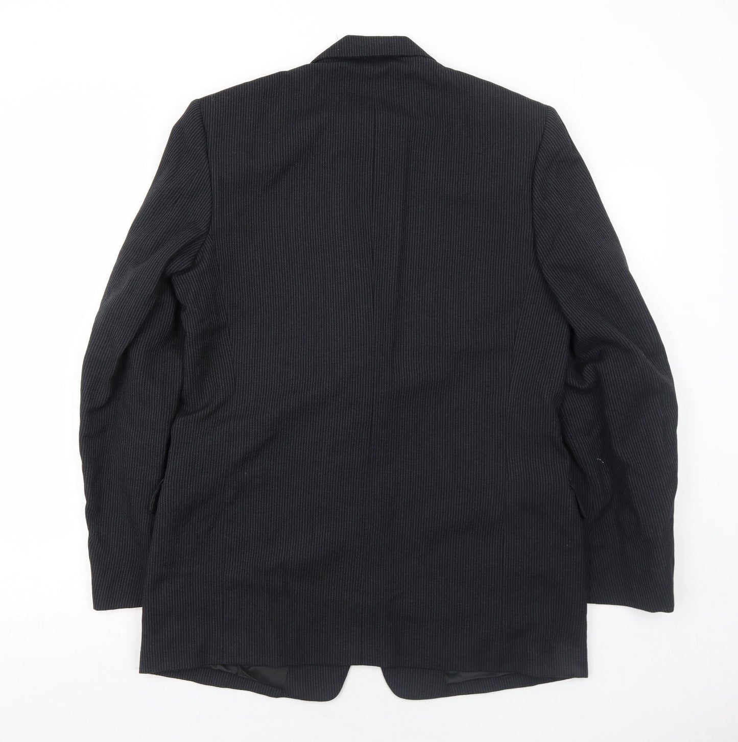 Mens UK Size 40 John Collier Regular Black Suit Jacket