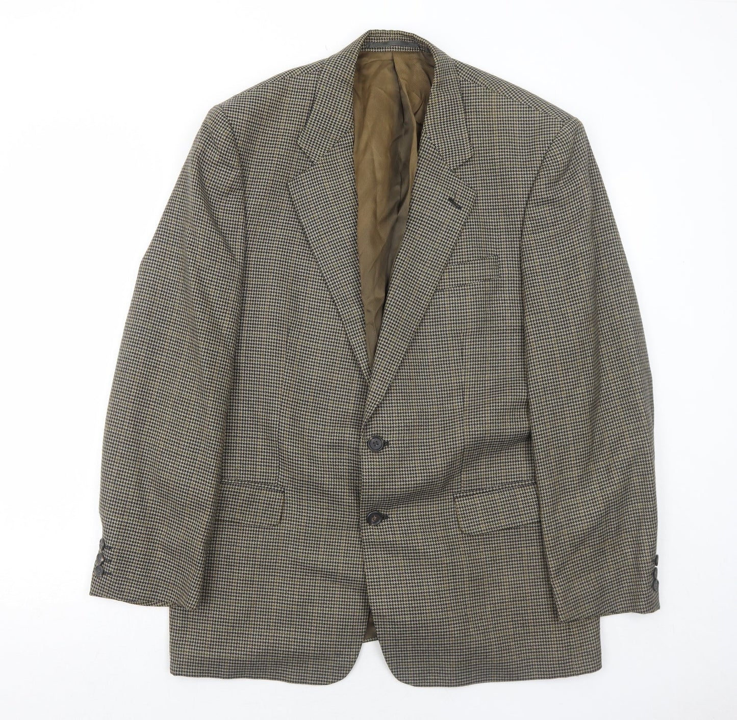 Mens UK Size 42 Brook Taverner Regular Green Suit Jacket