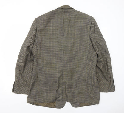 Mens UK Size 42 Brook Taverner Regular Green Suit Jacket