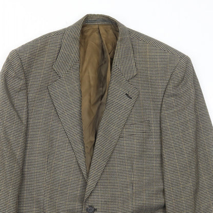 Mens UK Size 42 Brook Taverner Regular Green Suit Jacket