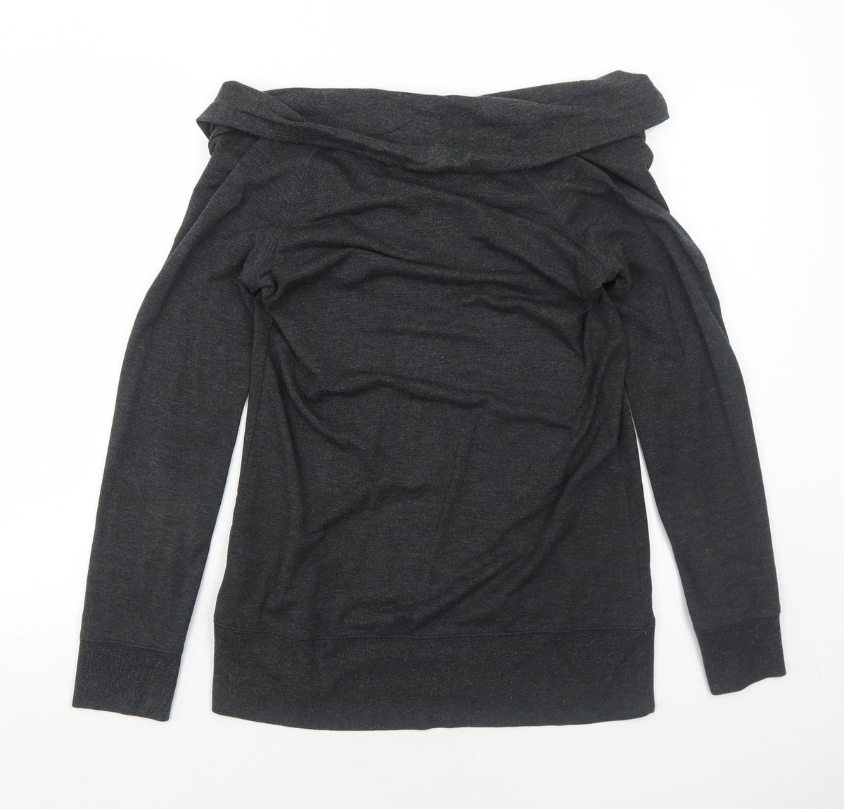 Cynthia Rowley Womens Grey Modal Pullover Sweatshirt Size 10 Pullover