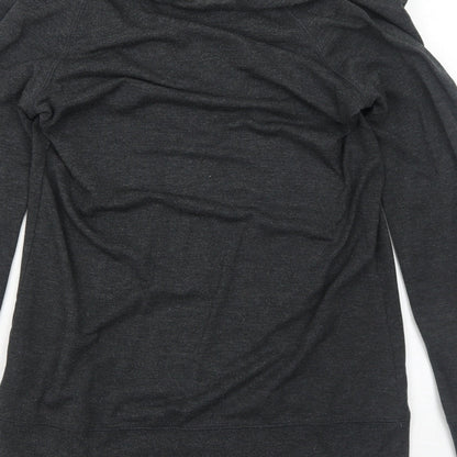 Cynthia Rowley Womens Grey Modal Pullover Sweatshirt Size 10 Pullover