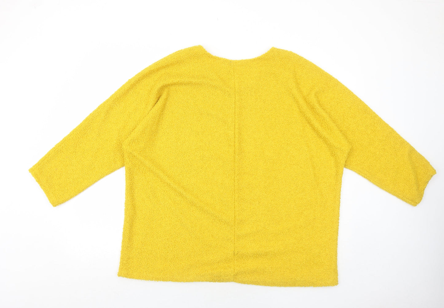 Womens UK Size 8 New Collection Yellow Pullover Jumper