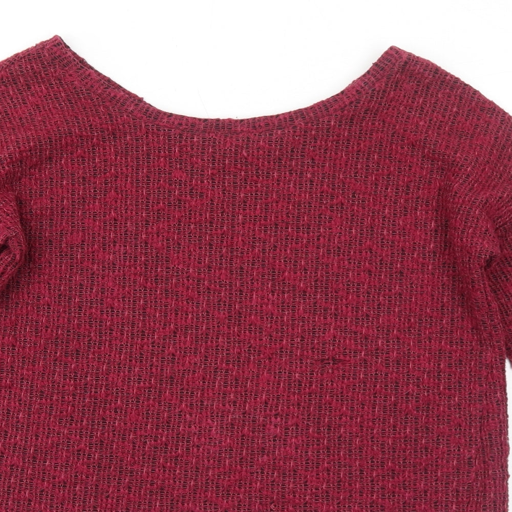 Womens UK Size 6 NEXT Pink Pullover Jumper