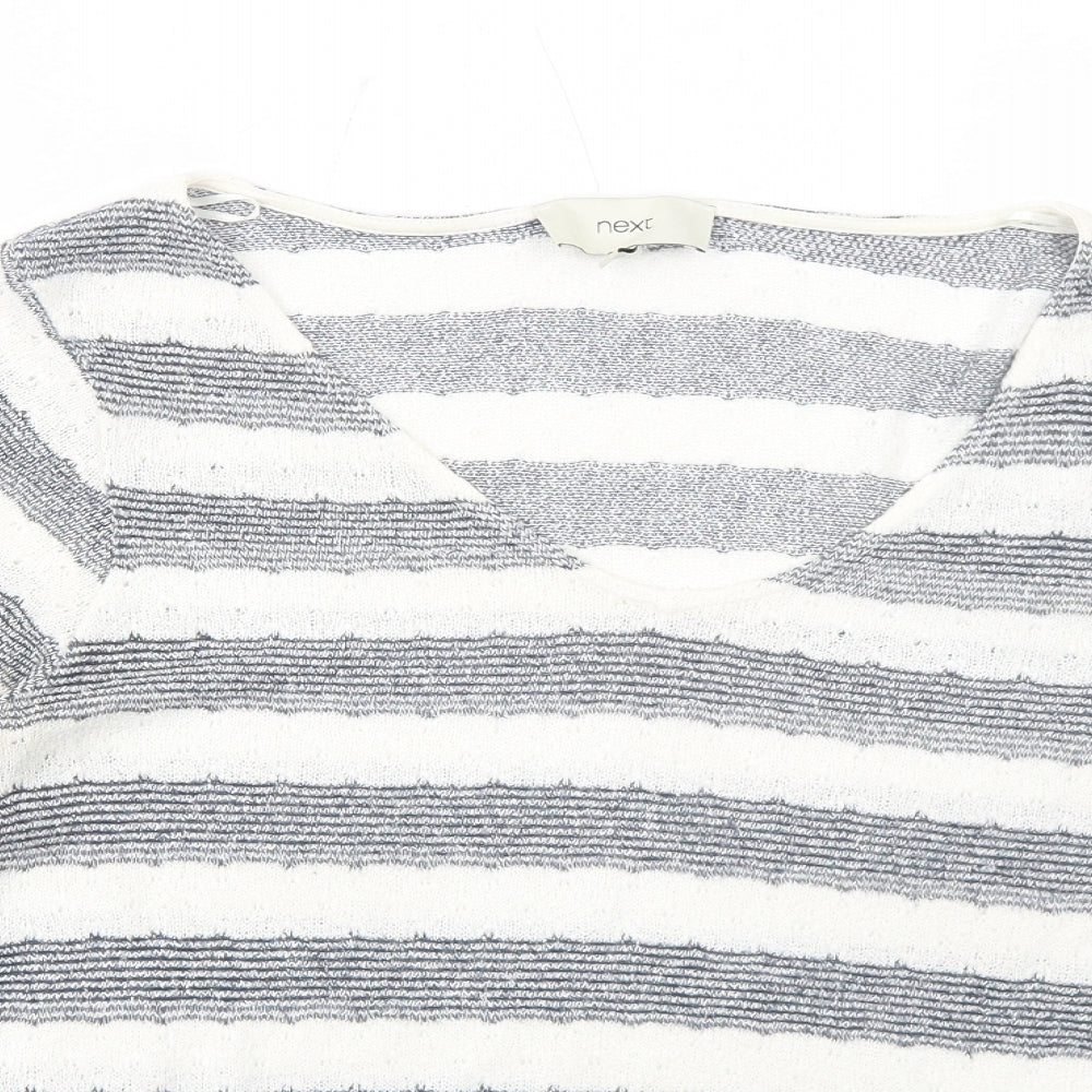 Womens UK Size 12 NEXT Blue Pullover Jumper