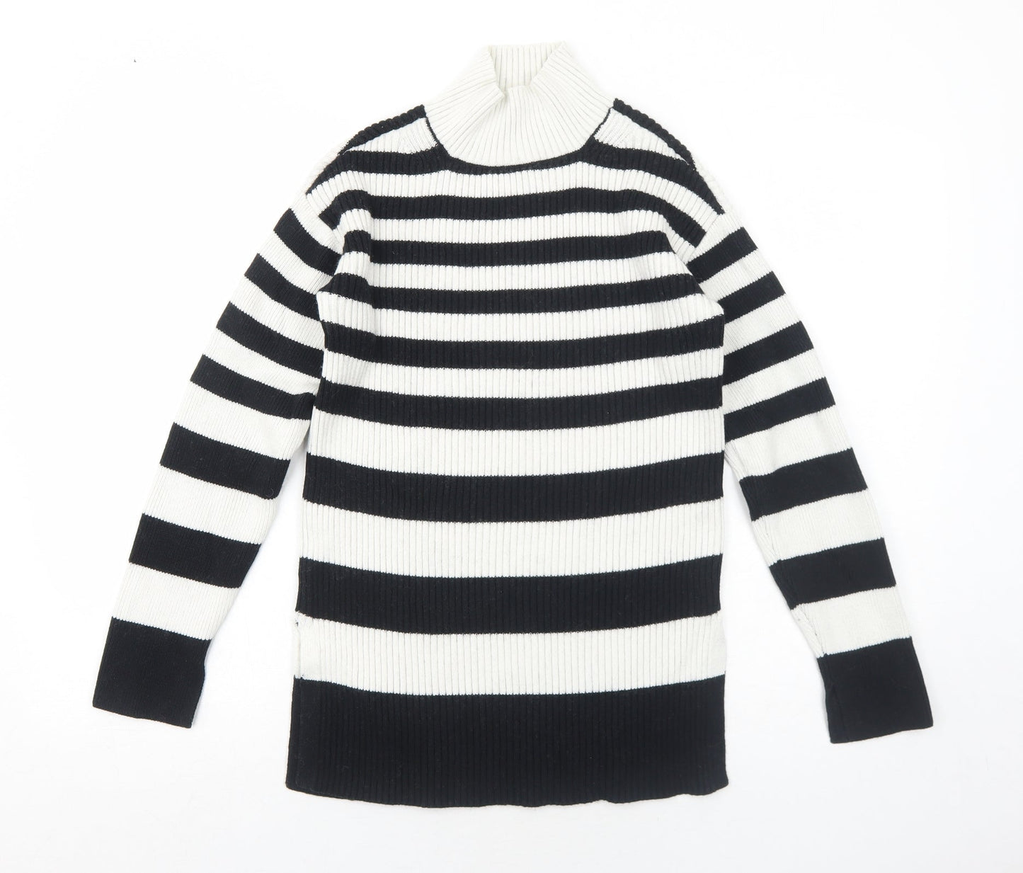 Womens UK Size XS Marks and Spencer Black Pullover Jumper