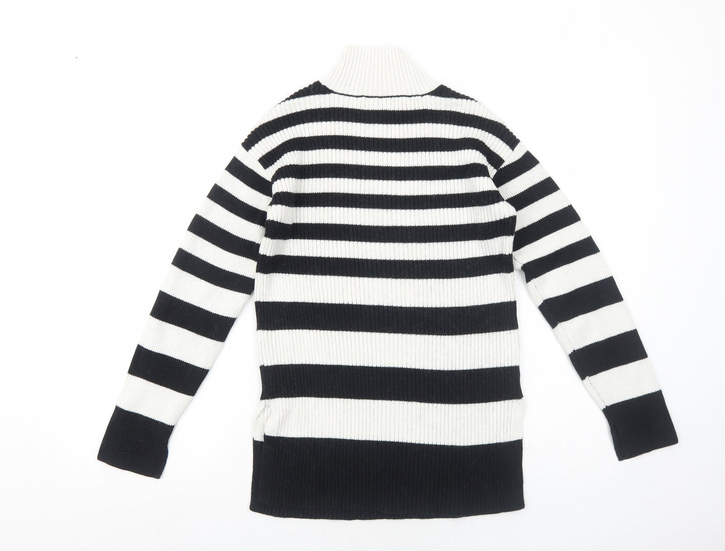 Womens UK Size XS Marks and Spencer Black Pullover Jumper