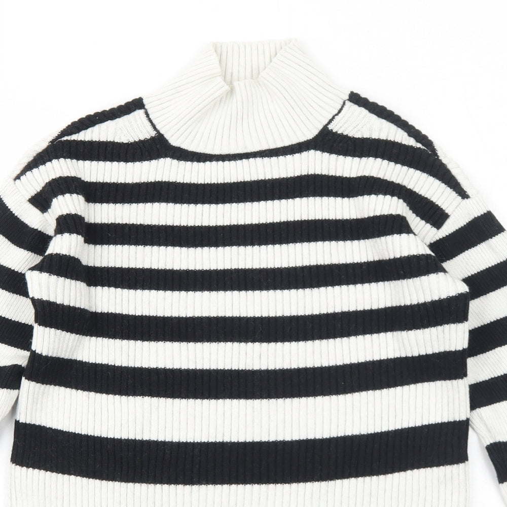 Womens UK Size XS Marks and Spencer Black Pullover Jumper
