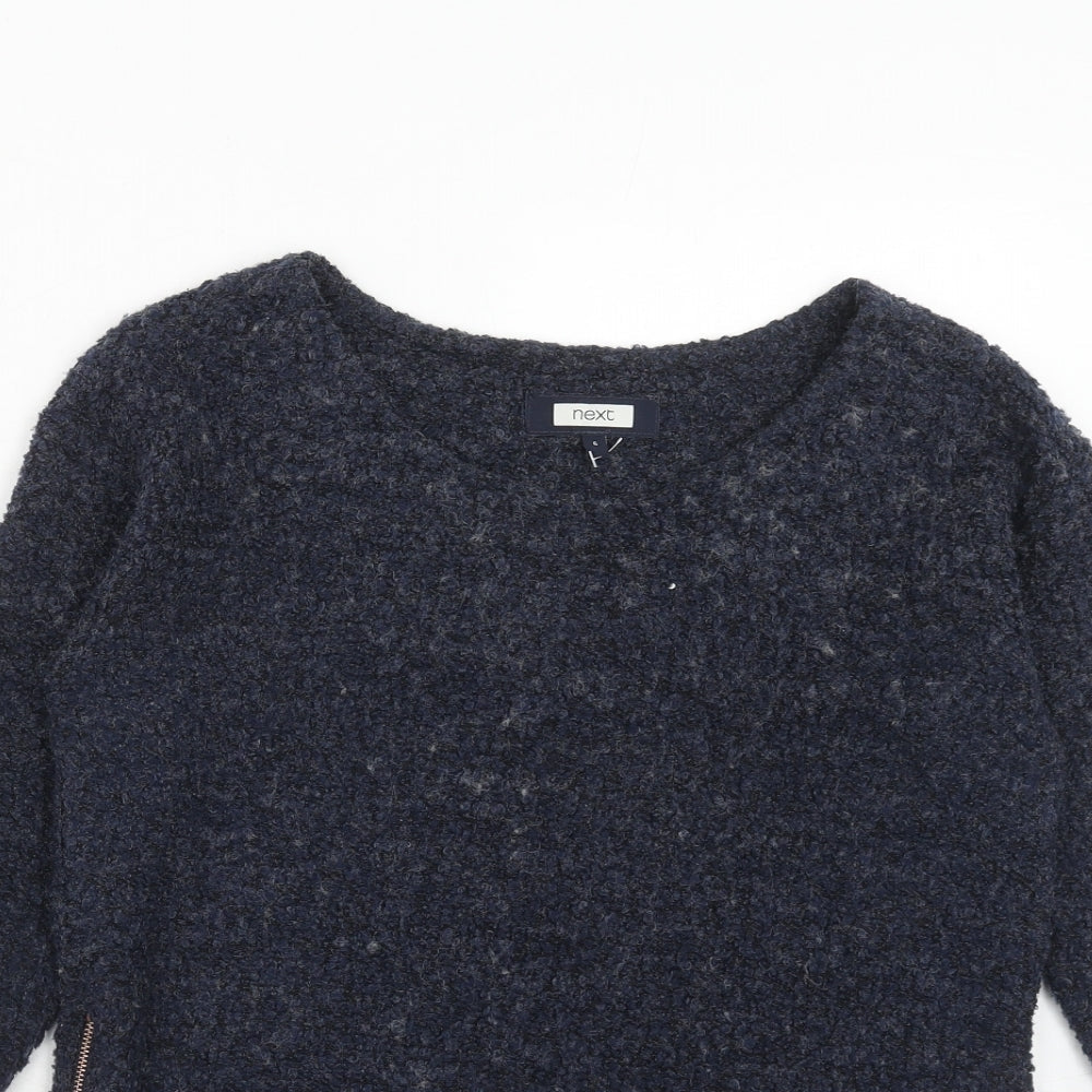 Womens UK Size 6 NEXT Blue Pullover Jumper