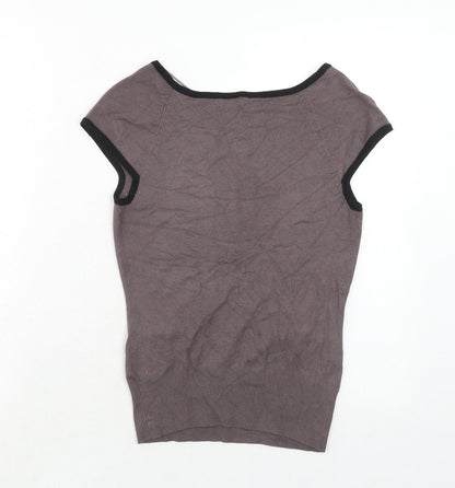 Womens UK Size XS H&M Grey Pullover Jumper