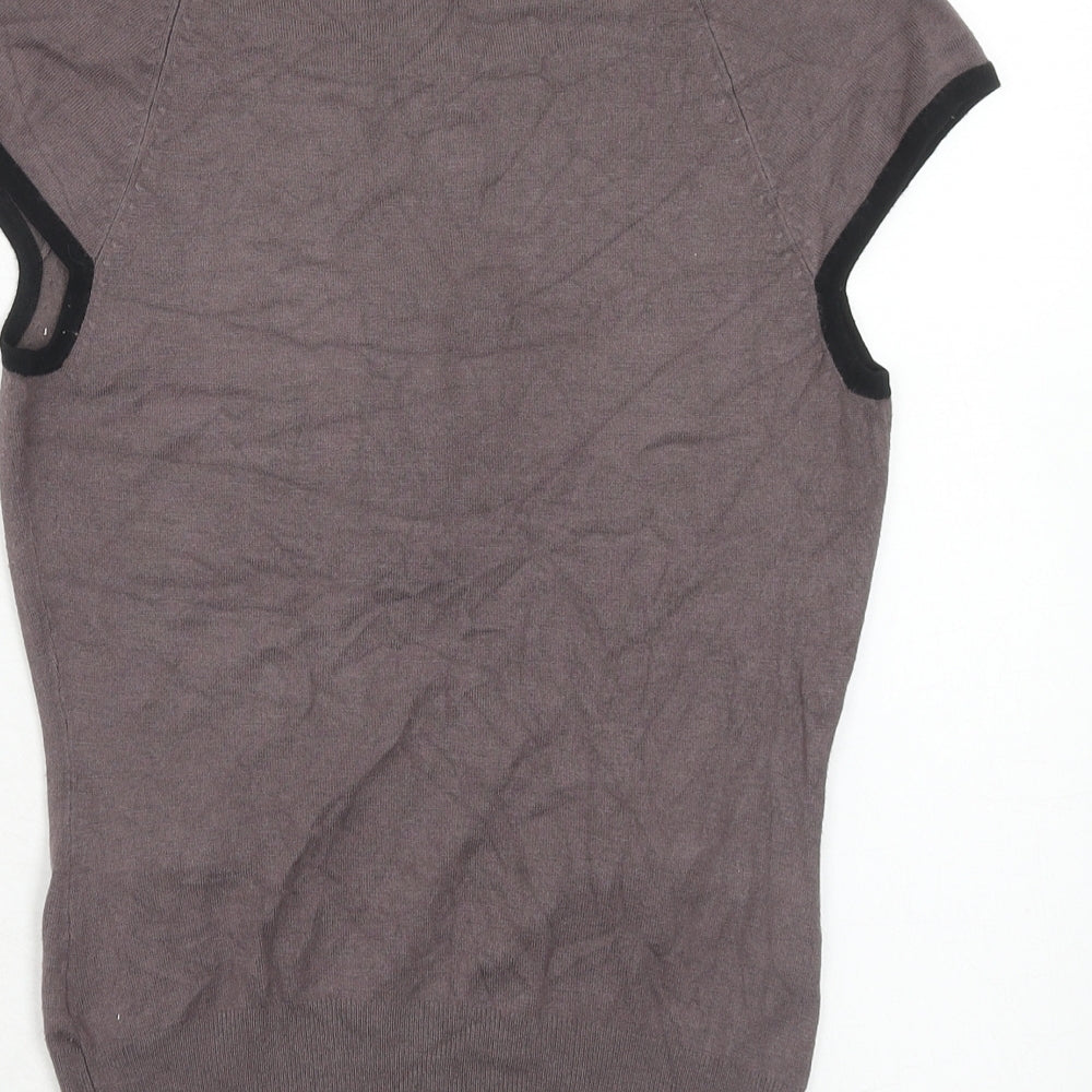 Womens UK Size XS H&M Grey Pullover Jumper