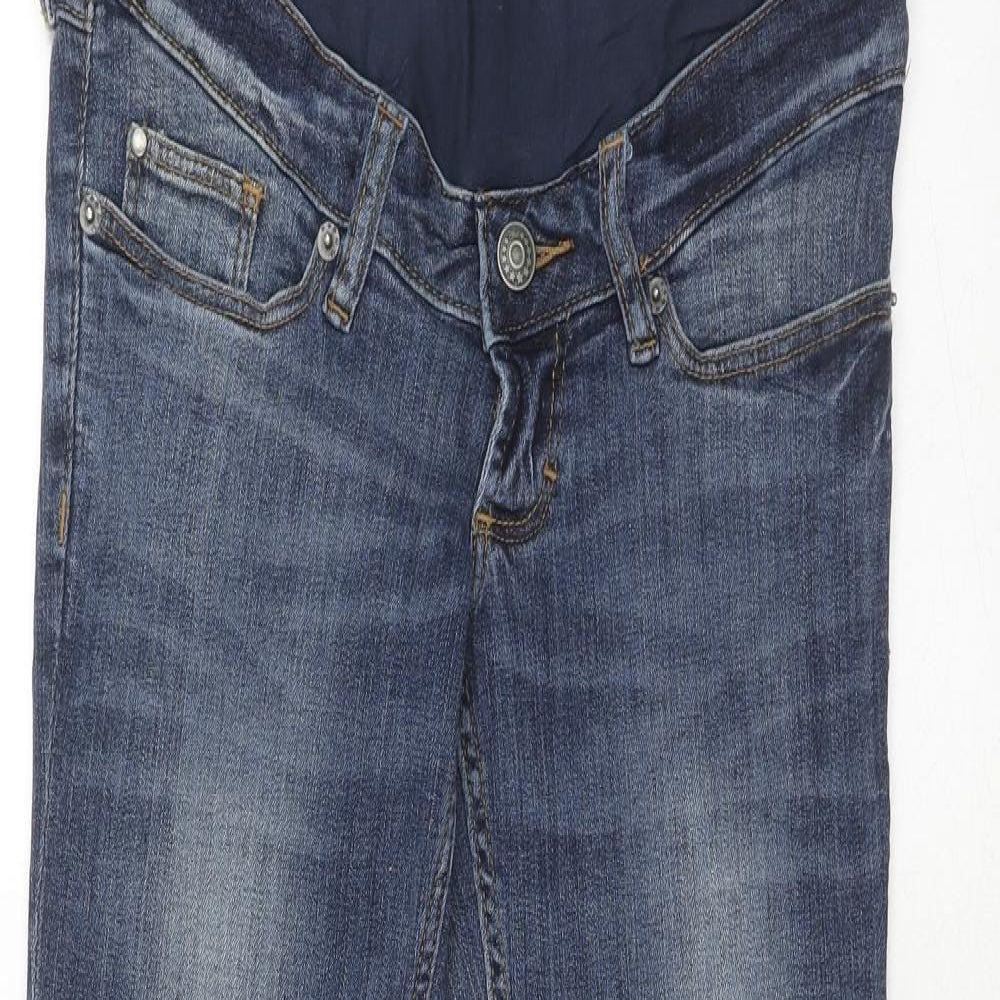 Womens UK Size 8 H&M Regular Fit Straight Blue Jeans