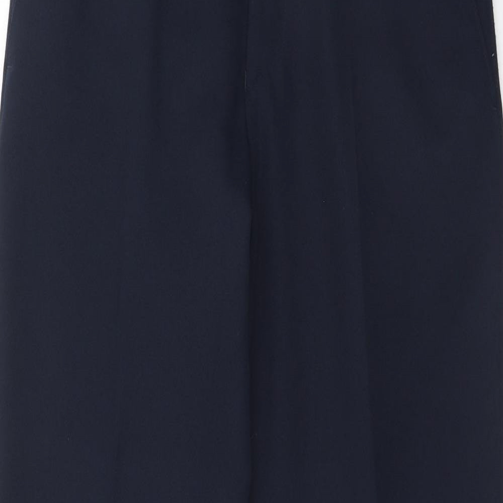 Mens UK Size 30 in BHS Regular Fit Dress Pants Blue Trousers