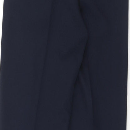 Mens UK Size 30 in BHS Regular Fit Dress Pants Blue Trousers