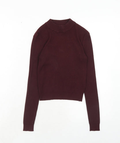 Womens UK Size XS H&M Purple Pullover Jumper