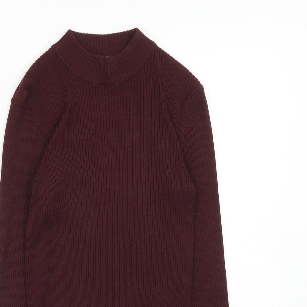 Womens UK Size XS H&M Purple Pullover Jumper