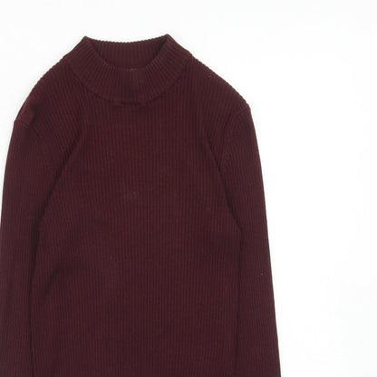 Womens UK Size XS H&M Purple Pullover Jumper