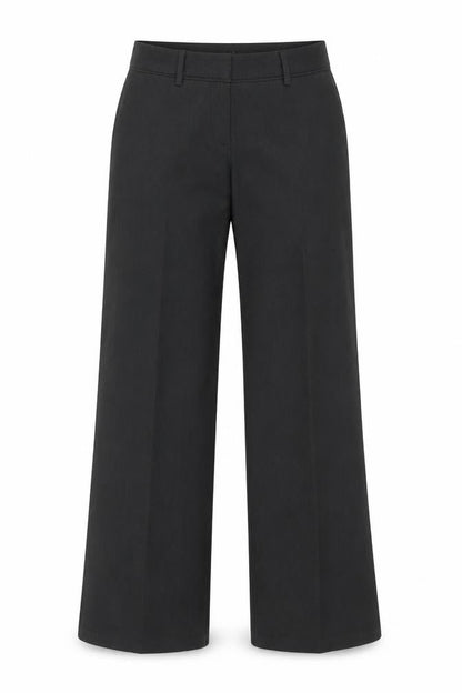 Womens UK Size 10 Sisley Regular Fit Dress Pants Grey Trousers