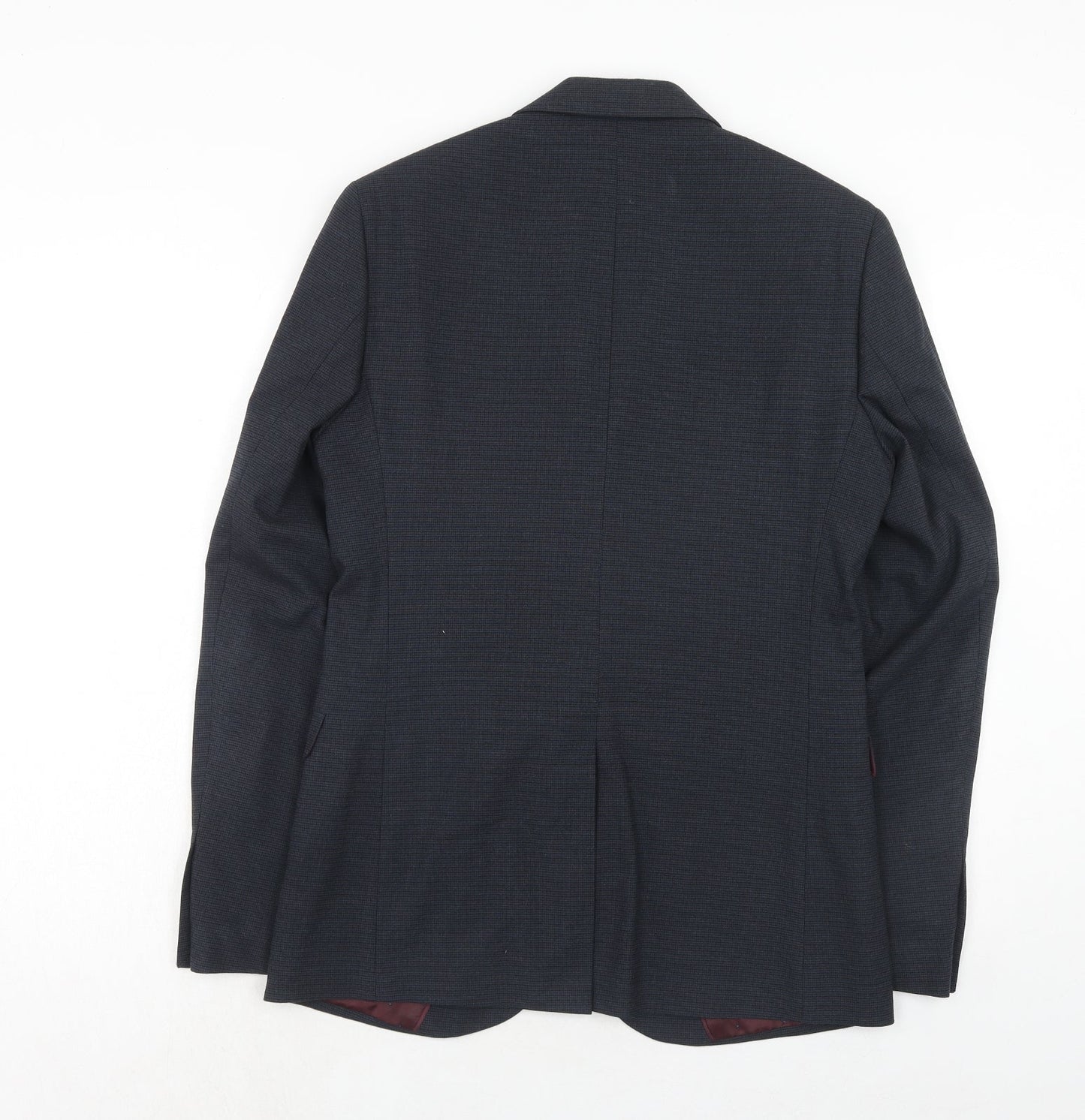 Mens UK Size 38 Marks and Spencer Regular Blue Suit Jacket