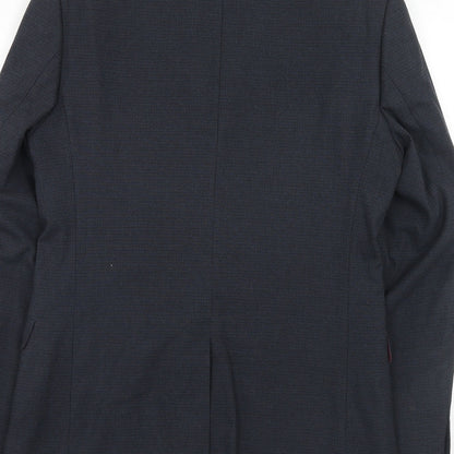 Mens UK Size 38 Marks and Spencer Regular Blue Suit Jacket
