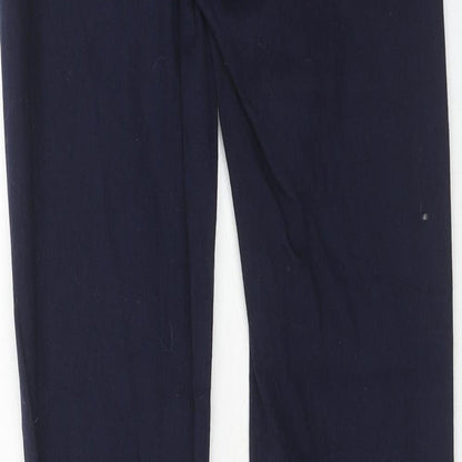 Mango Womens Blue Cotton Skinny Jeans Size 10 Regular Zip