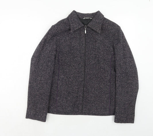 Womens UK Size 14 Marks and Spencer Purple Jacket