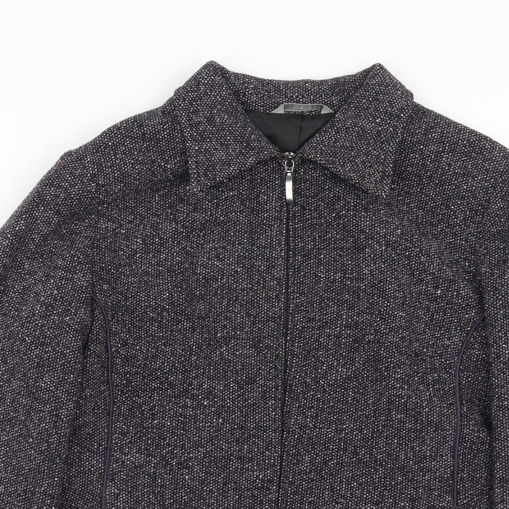 Womens UK Size 14 Marks and Spencer Purple Jacket