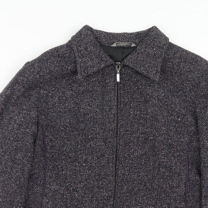 Womens UK Size 14 Marks and Spencer Purple Jacket
