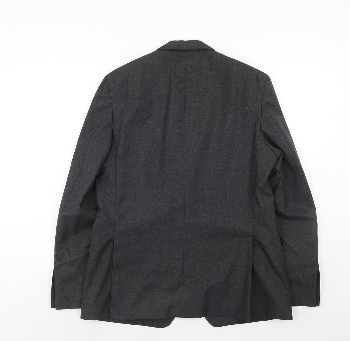 Shoreditch Mens Grey Wool Jacket Suit Jacket Size 42 Regular