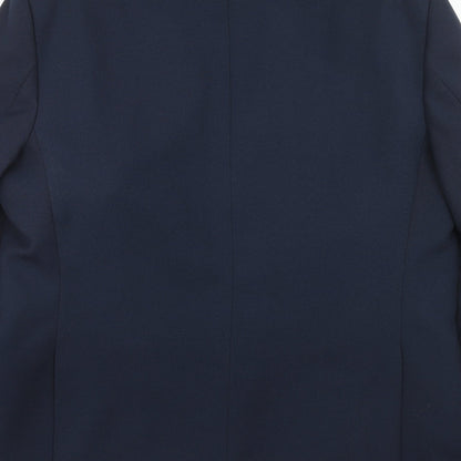 Mens UK Size 44 Greenwoods Regular Blue Suit Jacket