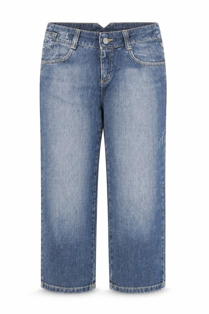 Womens UK Size 29 in Madonna Regular Fit Straight Blue Jeans