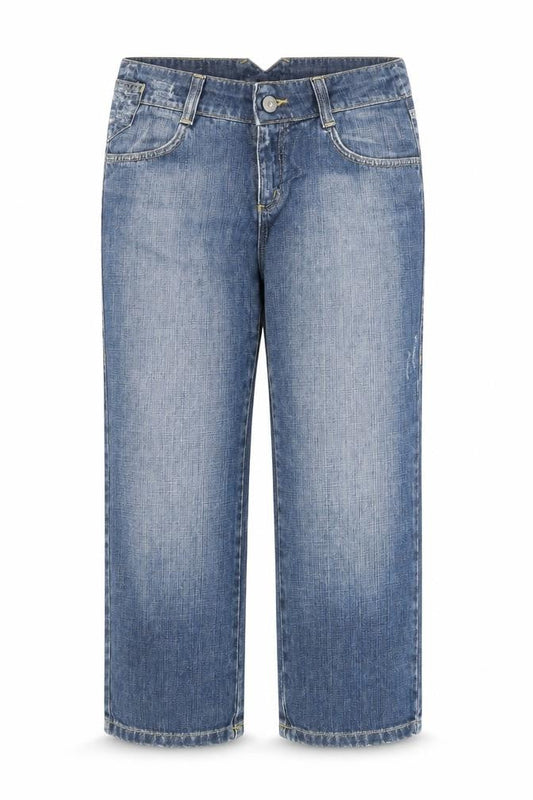Womens UK Size 29 in Madonna Regular Fit Straight Blue Jeans
