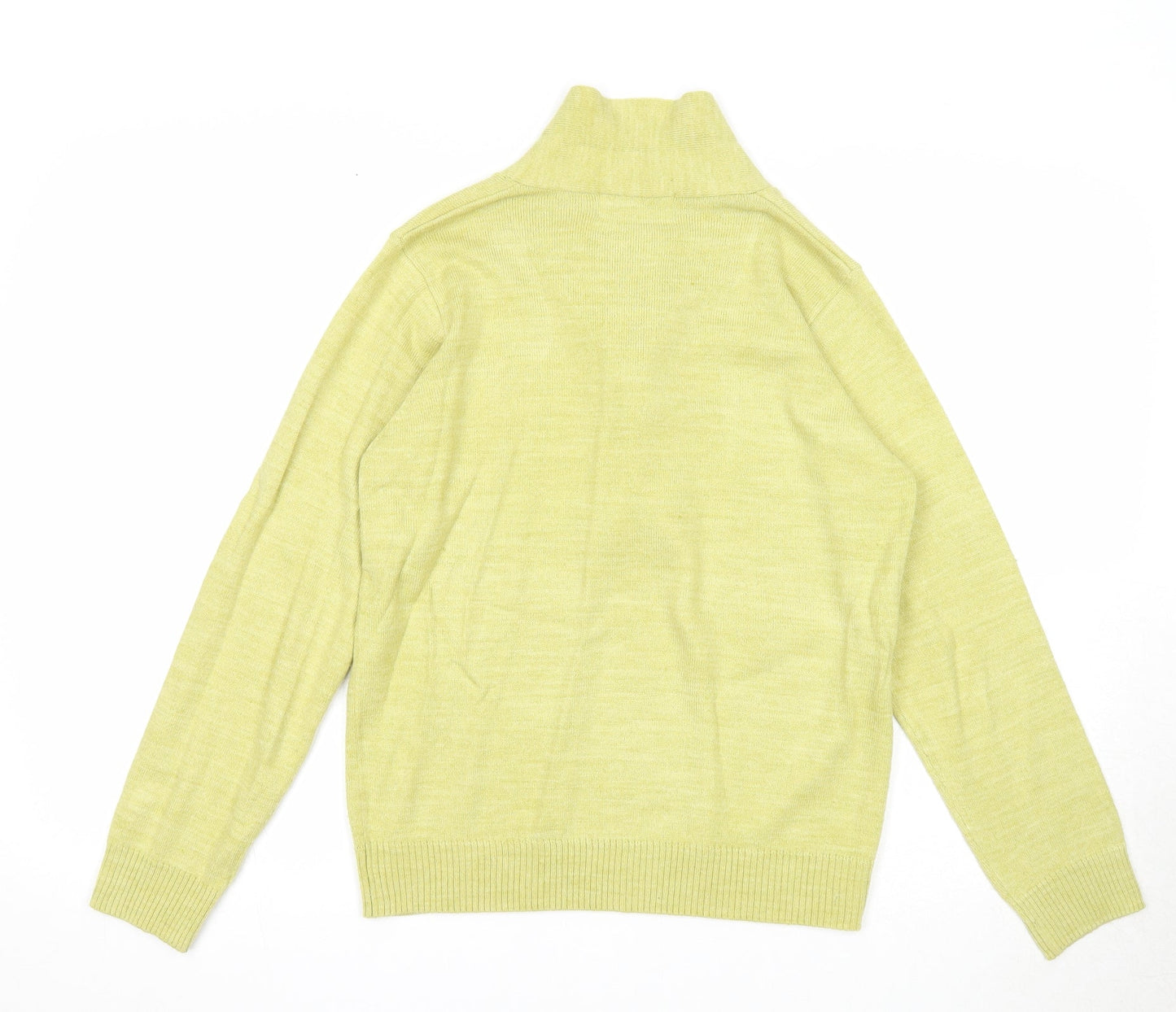 Womens UK Size 10 EWM Green Pullover Jumper