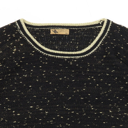 Womens UK Size M Katsumi Black Pullover Jumper