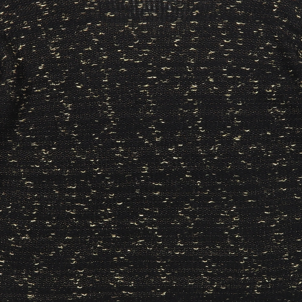 Womens UK Size M Katsumi Black Pullover Jumper