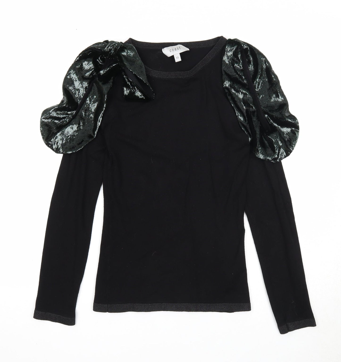 Womens UK Size XS Coast Black Pullover Jumper