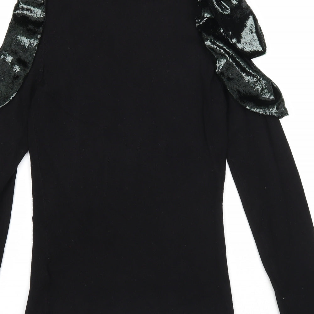 Womens UK Size XS Coast Black Pullover Jumper