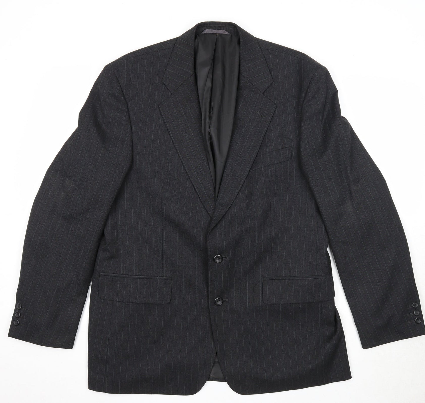 Mens UK Size 42 Burton Regular Black Suit Jacket