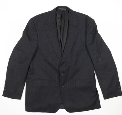 Mens UK Size 42 Burton Regular Black Suit Jacket