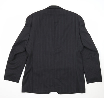 Mens UK Size 42 Burton Regular Black Suit Jacket