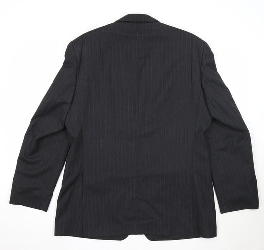Mens UK Size 42 Burton Regular Black Suit Jacket