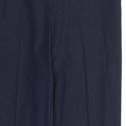 Womens UK Size 10 Marks and Spencer Regular Fit  Blue Trousers